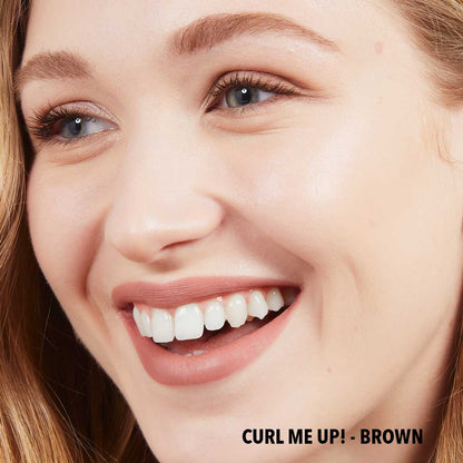 Curl me up! Mascara Marrone